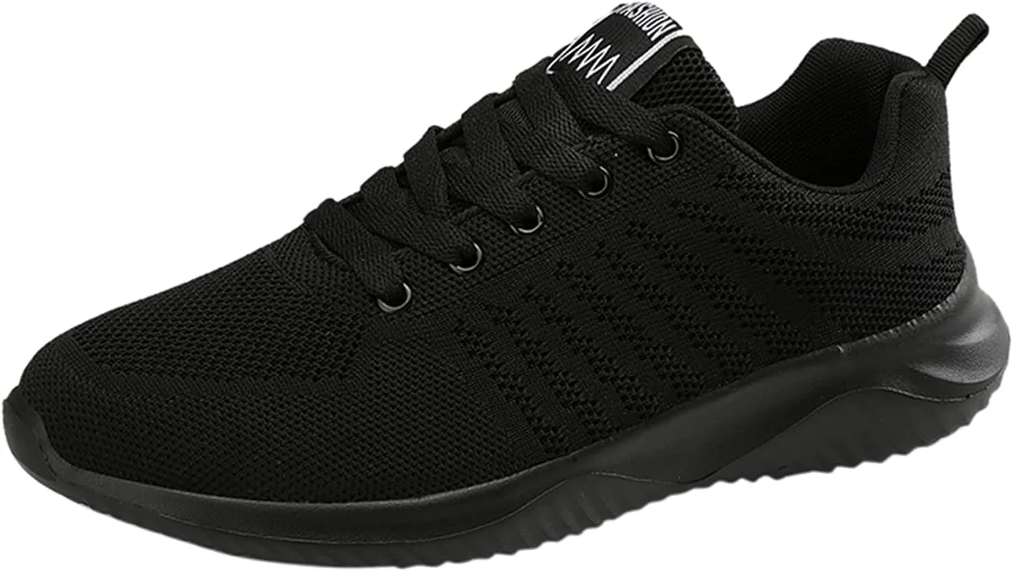 BORAMAX Trainers Mens Running Shoes Tennis Fashion Sneakers Athletic Slip On Walking Gym Lightweight Breathable Shoes