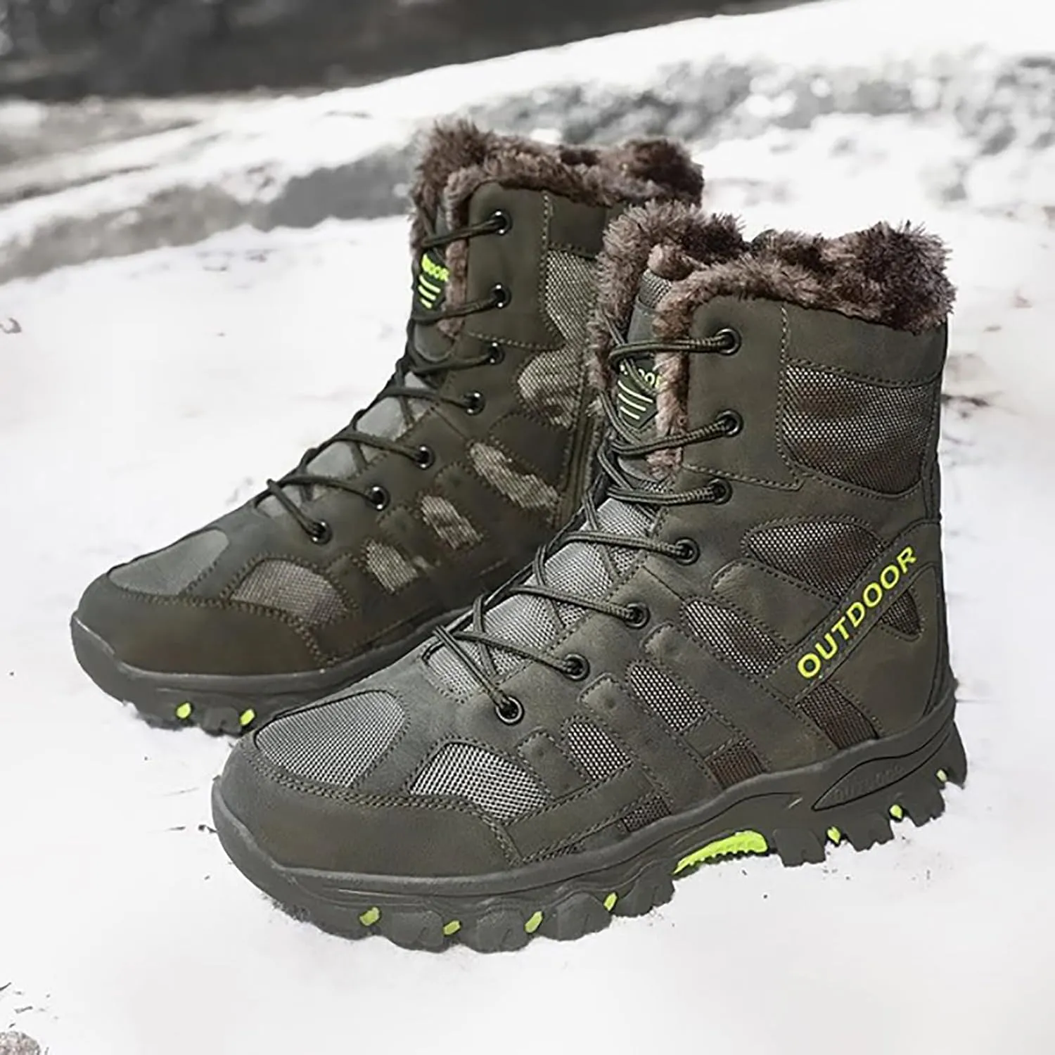 Men's Commando Combat Boots Outdoor Army Patrol Boots Tactical Boots Breathable Military Boots Security Police Shoes