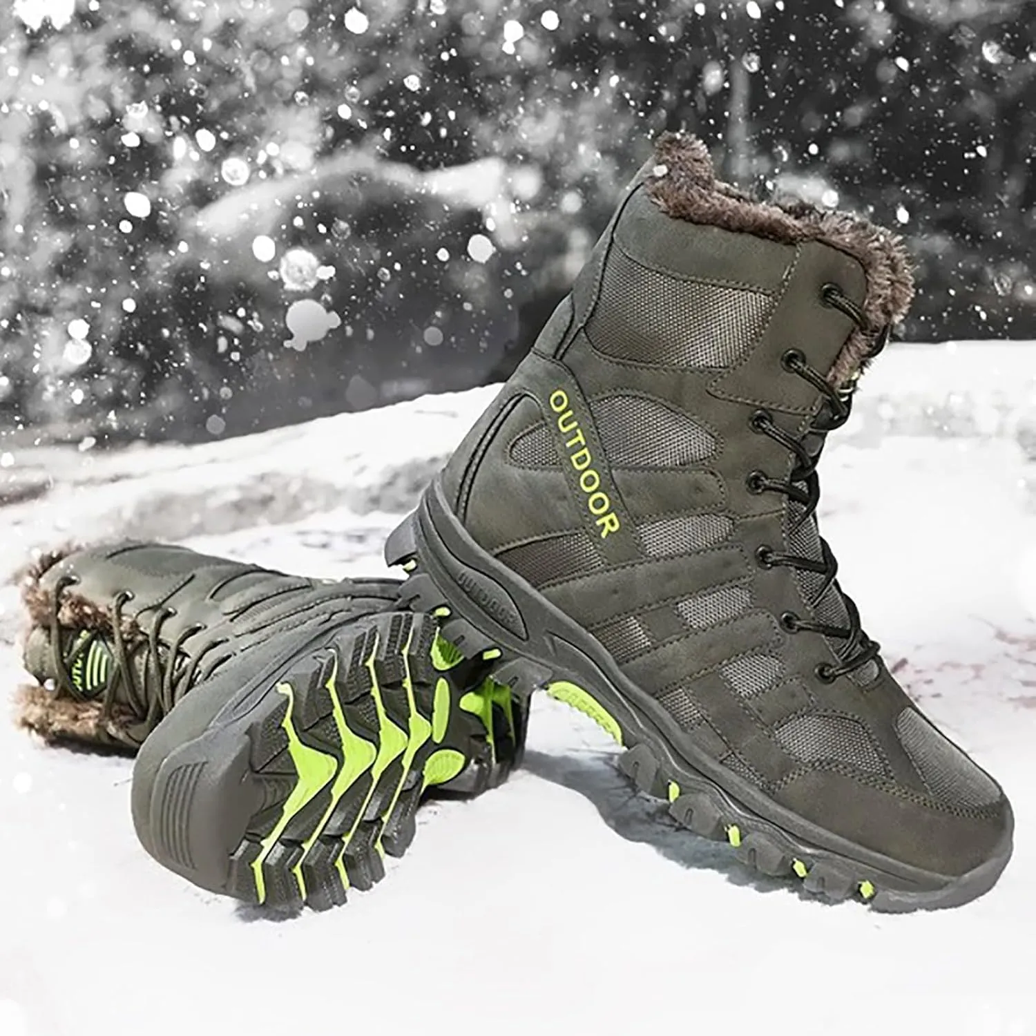 Men's Commando Combat Boots Outdoor Army Patrol Boots Tactical Boots Breathable Military Boots Security Police Shoes