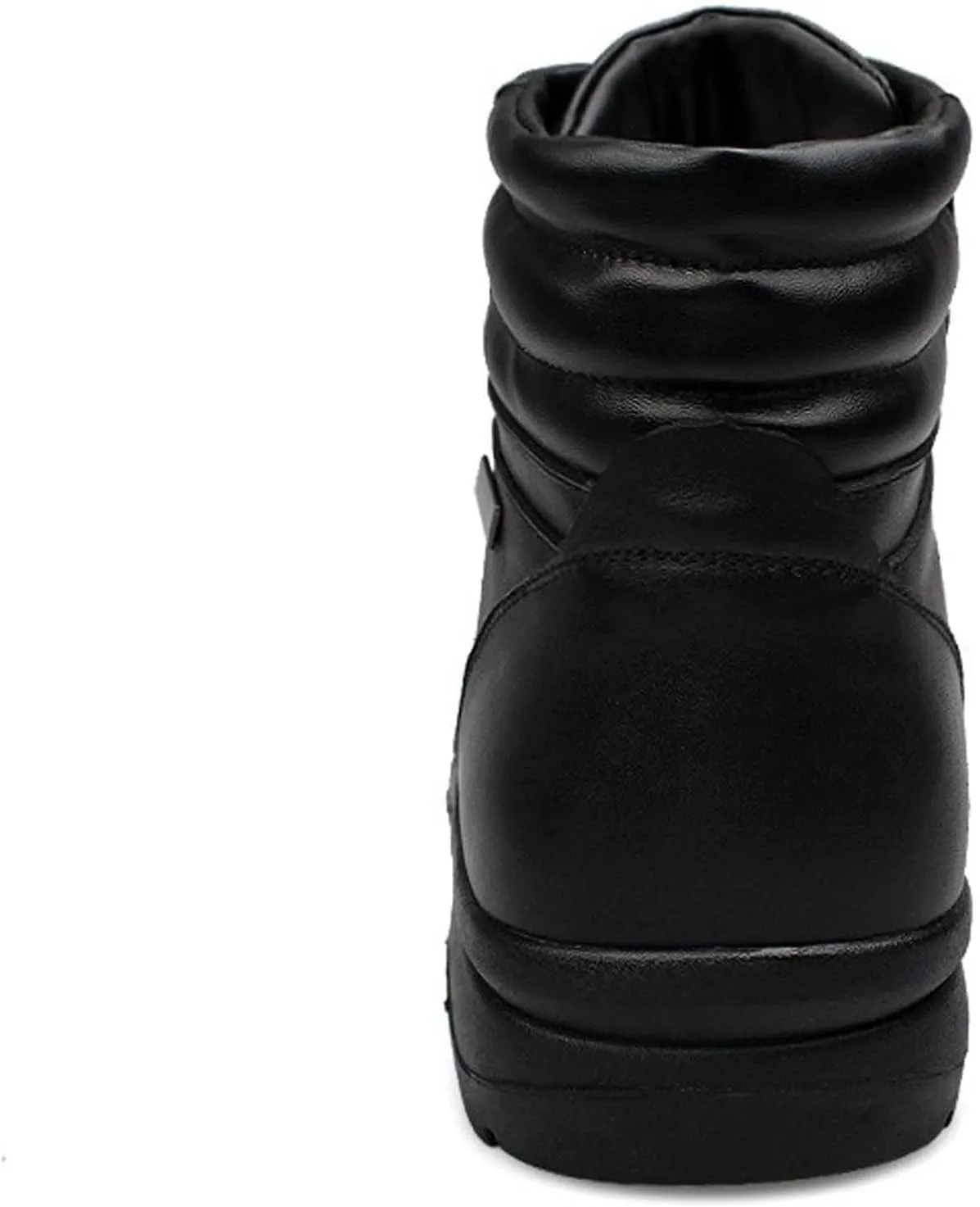 Men's Fashion Motorcycle Boots With Thermal Insulation, Waterproof And Warm Fur Lining, Winter Snow Boots For Hiking, OversizedOutdoor Boots
